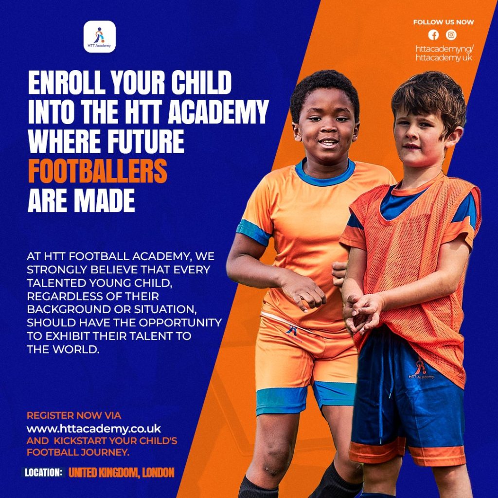 HTT Academy is where future footballers are made