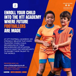 HTT Academy is where future footballers are made