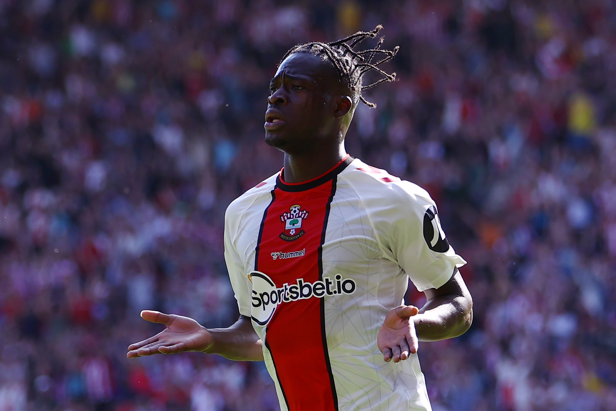 Kamaldeen Sulemana of Ghana and Southampton
