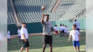 Young Footballers holiday camp with coaches